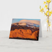 レンズの雲 カード (黄色い花)