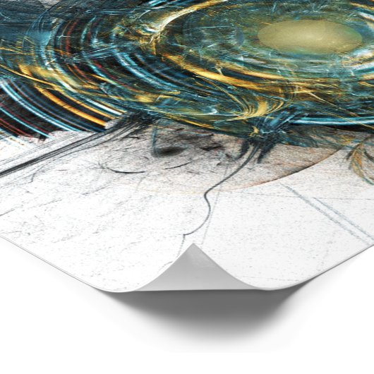 レンズは明るい ポスター (角)