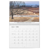 レンズカレンダーを通してシェナンドア カレンダー (3月 2026)