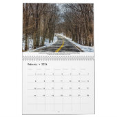 レンズカレンダーを通してシェナンドア カレンダー (2月 2026)