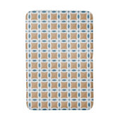レンズパターンとダイヤモンドの円 バスマット (正面縦)