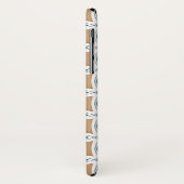 レンズパターンとダイヤモンドの円 Case-Mate iPhoneケース (裏面/左)