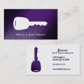 レンタカーの名刺 名刺 (正面/裏面)