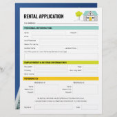 レンタルアプリケーション型枠テンプレート大家テナント (正面/裏面)