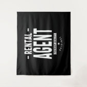 レンタルエージェントの役職のギフト タペストリー (正面)