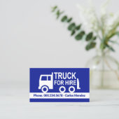 レンタルトラック 名刺 (スタンド正面)