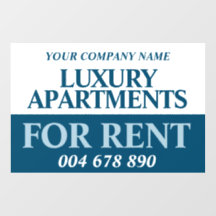 レンタルビジネスレンタルアパートメンツ、白青