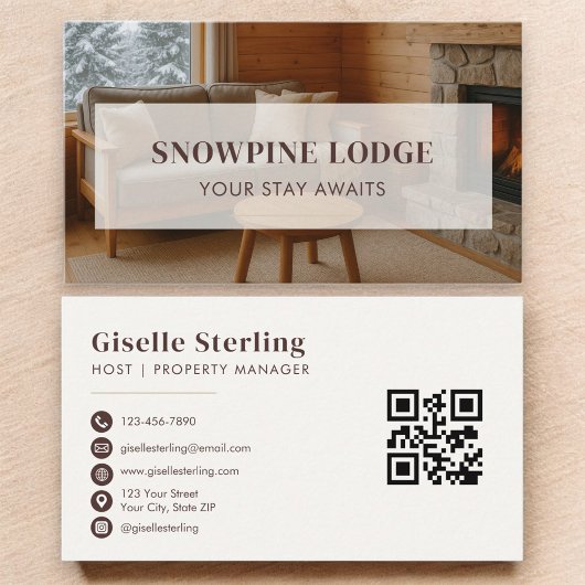 レンタルプロパティマーケティングQRコード 名刺