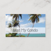 レンタルマイコンドトロピカルロケーショントールパームツリーズ 名刺 (正面)