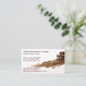 レンタル実在エステート名刺 名刺 (スタンド正面)