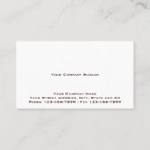 レンタル実在エステート名刺 名刺 (裏面)