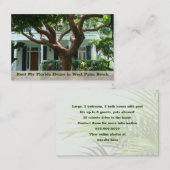 レンタル特性写真テンプレート広告 名刺 (正面/裏面)