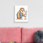 レンチで職人として磨く キャンバスプリント (インサイチュ (リビング))