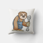 レンチで職人として磨く クッション (裏面)