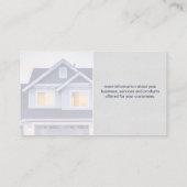 レンチとドリル | ハウス 名刺 (裏面)