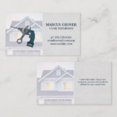 レンチとドリル | ハウス 名刺 (正面/裏面)