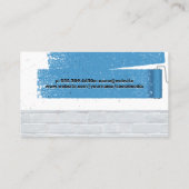 レンチとハンマー |ロ絵を描ーラとレンガ 名刺 (裏面)