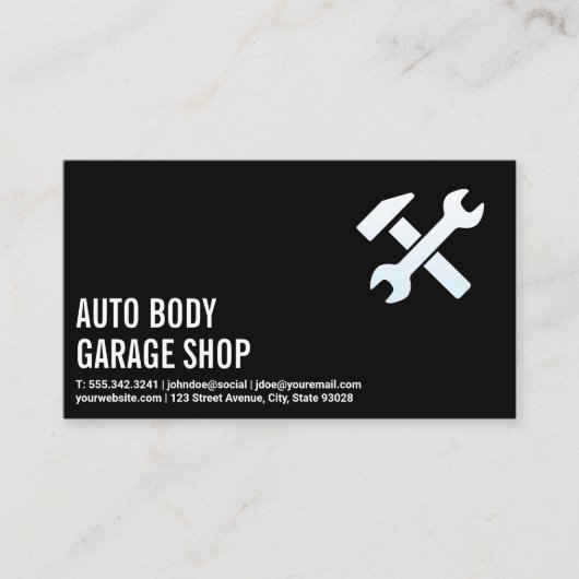 レンチとハンマー 名刺 (正面)