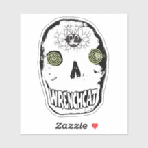 レンチキャットスカリーステッカー