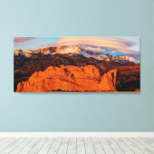 レンチキュラー雲 キャンバスプリント (インサイチュ (ウッドフロア))