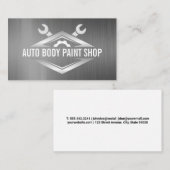 レンチギア | メタリック背景 名刺 (正面/裏面)