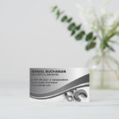 レンチツール | 整備士ハードウェア 名刺 (スタンド正面)