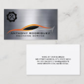 レンチハンマーのアイコン | スポーツカーイラストレーション 名刺 (正面/裏面)