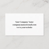 レンチロゴ | 金属ブラシ 名刺 (裏面)