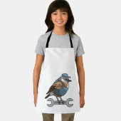 レンチ付き人手の鳥 エプロン (インサイチュ)