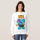 レンチ付き整備士としてタイガー スウェットシャツ (正面フル)