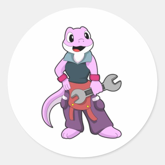 レンチ付き整備士としてGEKO ラウンドシール (正面)