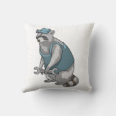 レンチ付き職人としてのルーン クッション (裏面)