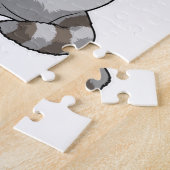 レンチ付き職人としてのルーン ジグソーパズル (側面)