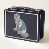 レンチ付き職人としてのルーン メタルランチボックス (裏面)