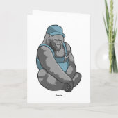 レンチ付き職人ゴリラ カード (裏面)