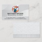 レンチ付き配管機 名刺 (正面/裏面)