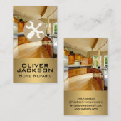 レンチ及びドライバー |キッチンモダンホーム 名刺 (正面/裏面)