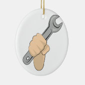 レンチ セラミックオーナメント (右)
