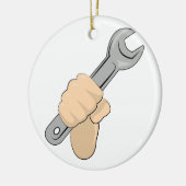 レンチ セラミックオーナメント (左)
