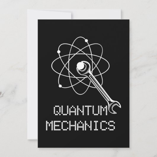 レンチ・ドライバー・ワークショップガレージ自動整備士G 招待状 (正面)