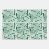 レンチ、ナット、ボルト ラッピングペーパーシート (正面3)