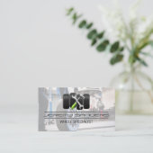 レンチ・ハンマー | タイヤショップ 名刺 (スタンド正面)