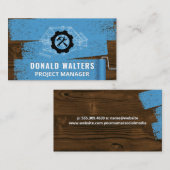 レンチ・ハンマー | 木絵を描板 | ブループリント 名刺 (正面/裏面)