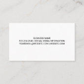 レンチ | 木製テーブルのツール 名刺 (裏面)