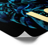 レンツェルハイデ，スイス，湖の夏の花 ポスター (角)