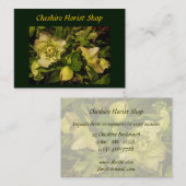 レンテンバラヘレボアフローリスト 名刺 (正面/裏面)