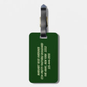 レンテンバラヘレボア荷物タグ ラゲッジタグ (裏面縦)