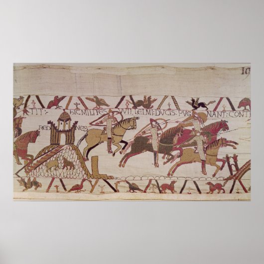 レンヌの町とウィリアム公の兵士 ポスター (正面)