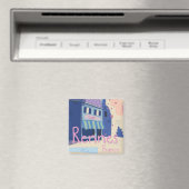 レンヌフランスヴィンテージ漫画 マグネット (インサイチュ (食洗機))