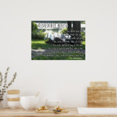 レンバーウィズチャイルドキャンプ引用文 ポスター (キッチン)